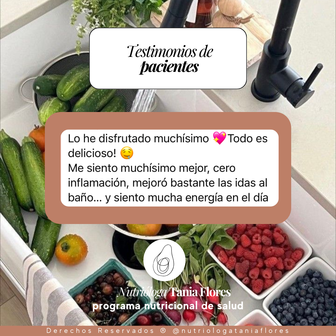 PROGRAMA NUTRICIONAL 21 DÍAS OCTUBRE