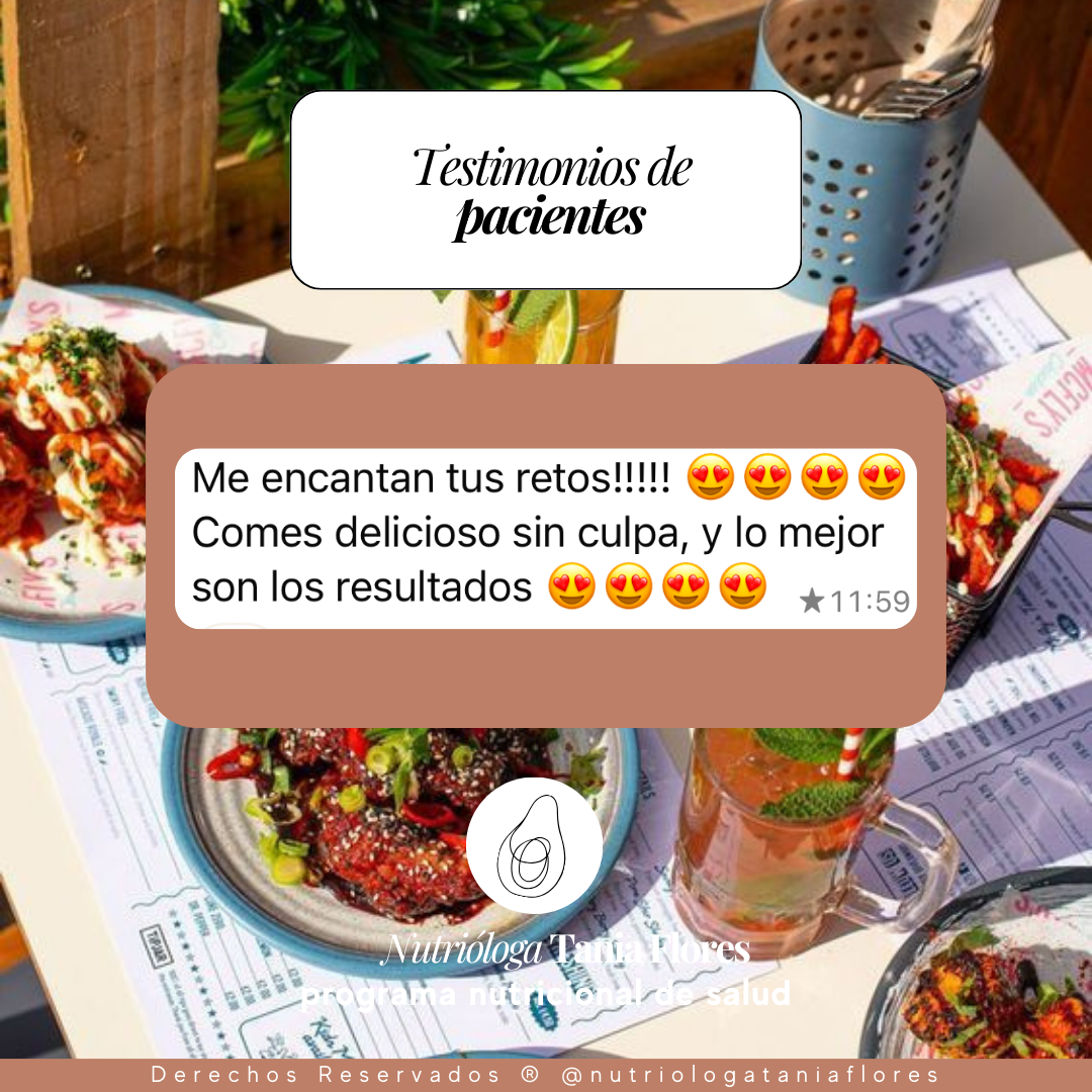 PROGRAMA NUTRICIONAL 21 DÍAS OCTUBRE
