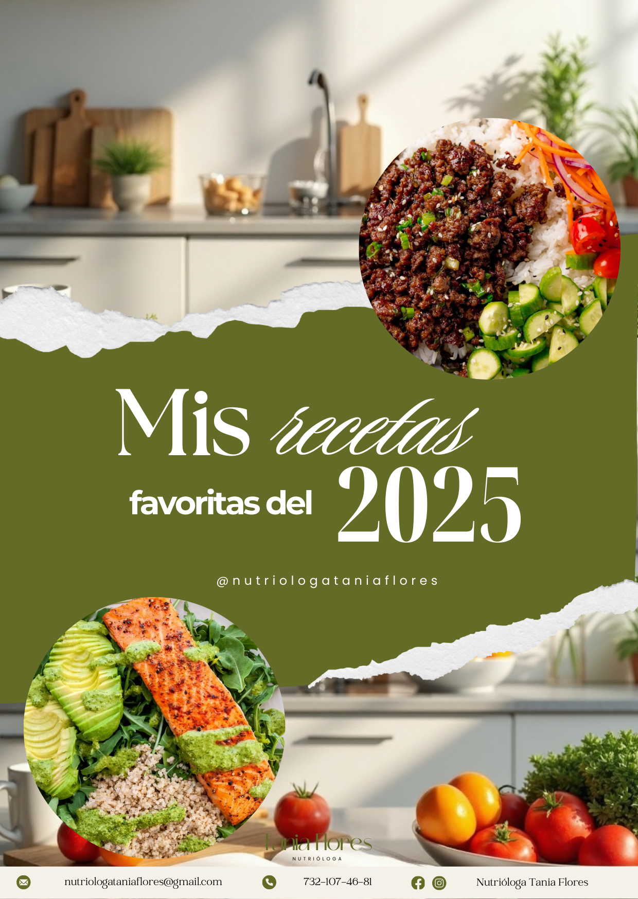 RECETARIO: mis recetas favoritas del 2025