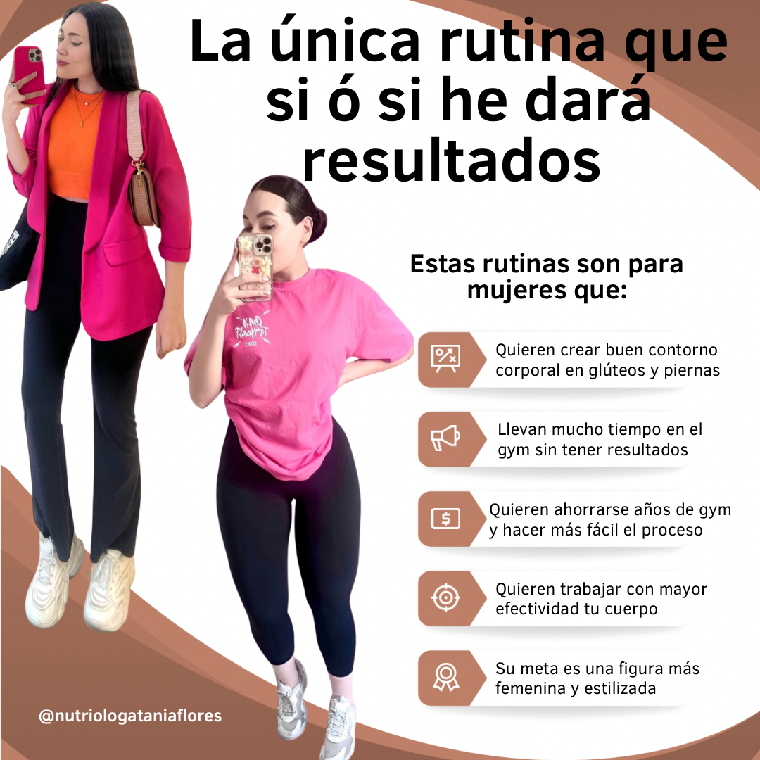 PEACH BOOTY PROGRAM (rutinas de entrenamiento/gym para aumento de glúteos y piernas)