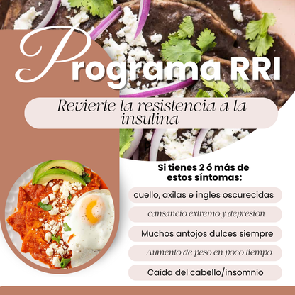 Programa RRI: resistencia a la insulina