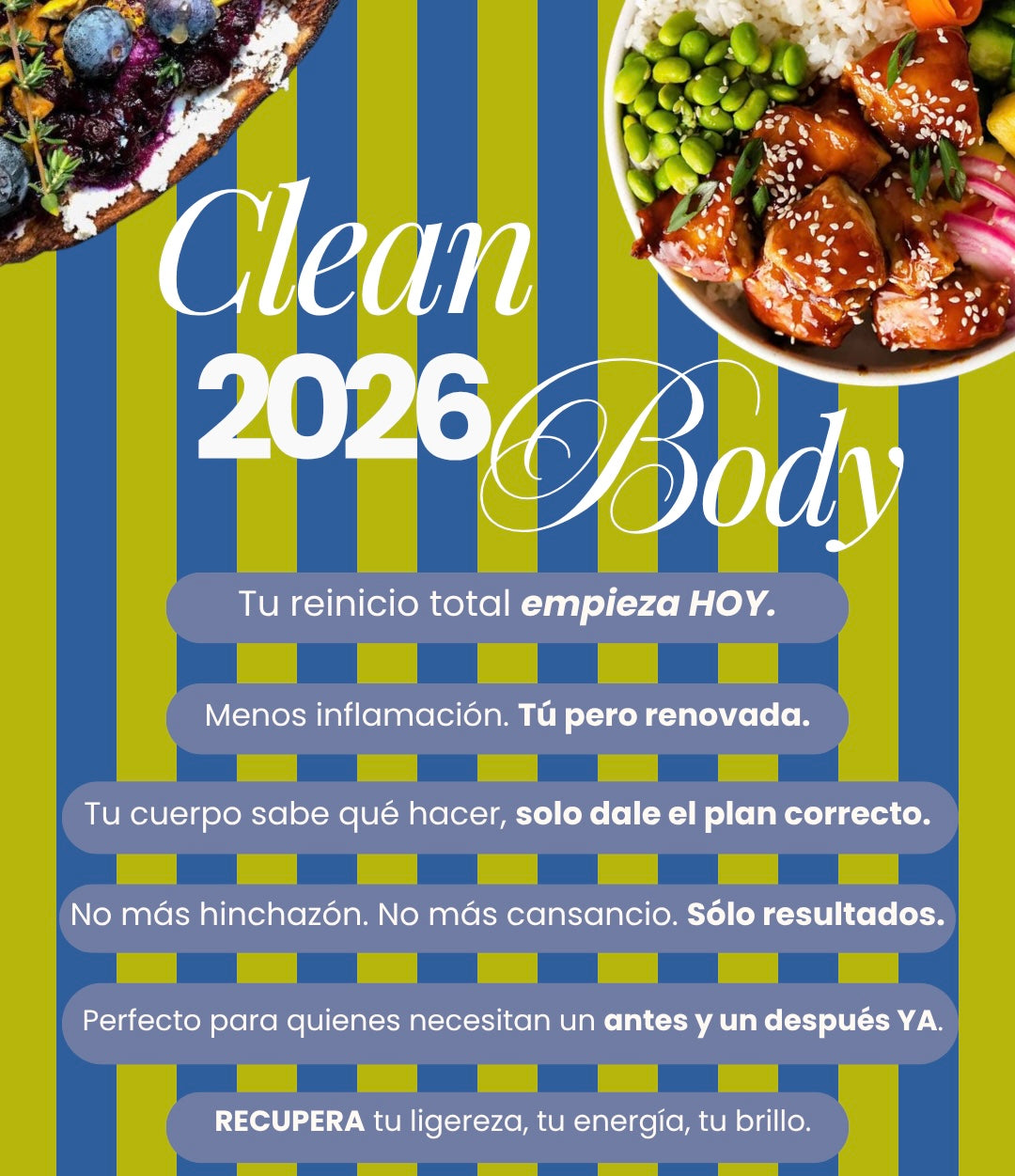 CLEAN BODY 2026 (reto intensivo para pérdida de grasa)