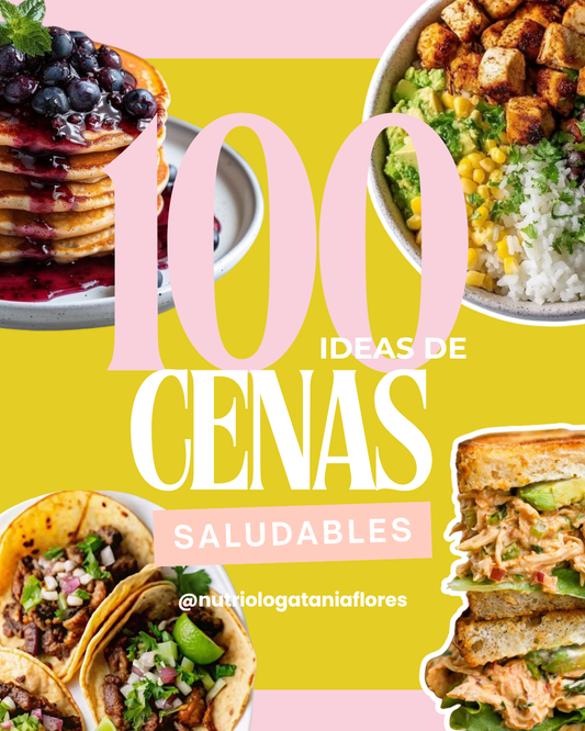 100 RECETAS DE CENAS SALUDABLES