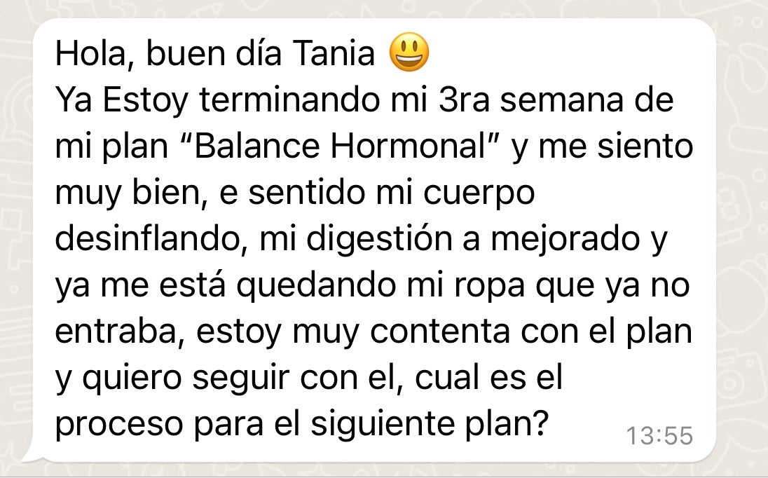 PROGRAMA REGULA TUS HORMONAS | 3 semanas (elige la modalidad)